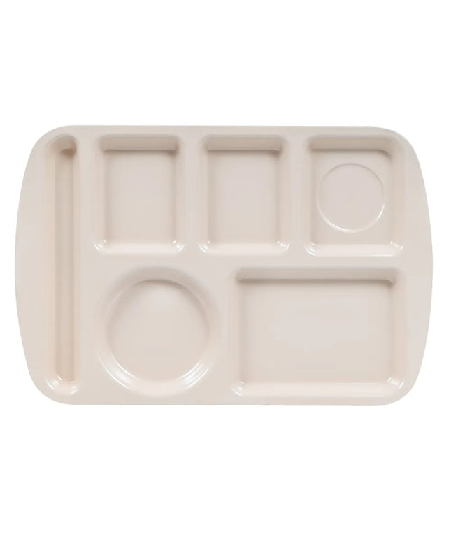 Khay Melamine Chữ Nhật GET TL-151-T 6 Ngăn 37.5 x 24.1 cm Màu Tan