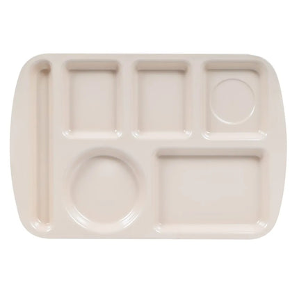 Khay Melamine Chữ Nhật GET TL-151-T 6 Ngăn 37.5 x 24.1 cm Màu Tan