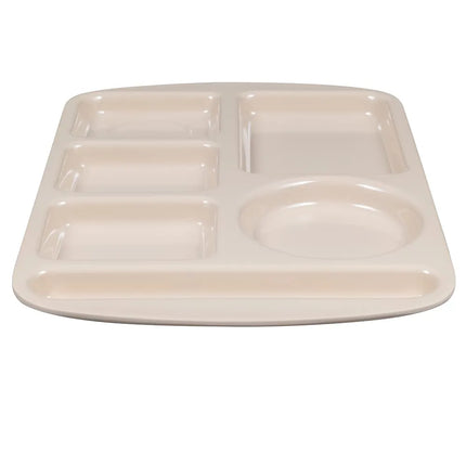 Khay Melamine Chữ Nhật GET TL-151-T 6 Ngăn 37.5 x 24.1 cm Màu Tan