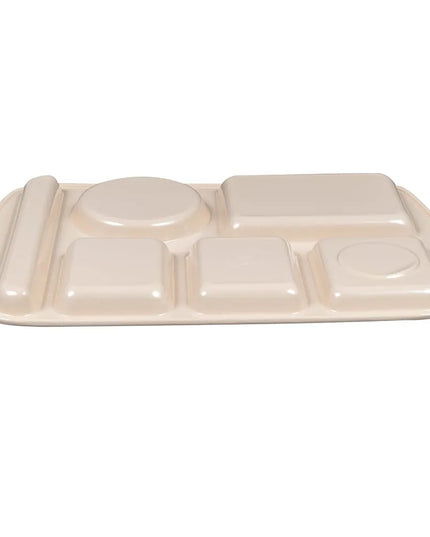Khay Melamine Chữ Nhật GET TL-151-T 6 Ngăn 37.5 x 24.1 cm Màu Tan
