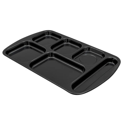 Khay Melamine Chữ Nhật GET TR-151-BK 6 Ngăn 39.4 x 25.4 cm Màu Đen