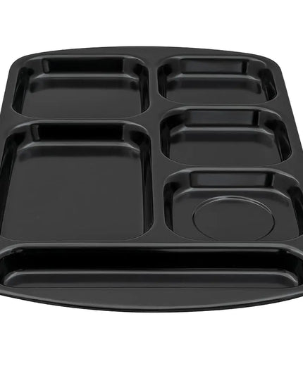 Khay Melamine Chữ Nhật GET TR-151-BK 6 Ngăn 39.4 x 25.4 cm Màu Đen