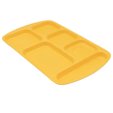 Khay Melamine Chữ Nhật GET TR-151-BY 6 Ngăn 39.4 x 25.1 cm Màu Vàng Sáng