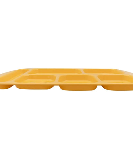 Khay Melamine Chữ Nhật GET TR-151-BY 6 Ngăn 39.4 x 25.1 cm Màu Vàng Sáng