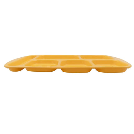 Khay Melamine Chữ Nhật GET TR-151-BY 6 Ngăn 39.4 x 25.1 cm Màu Vàng Sáng