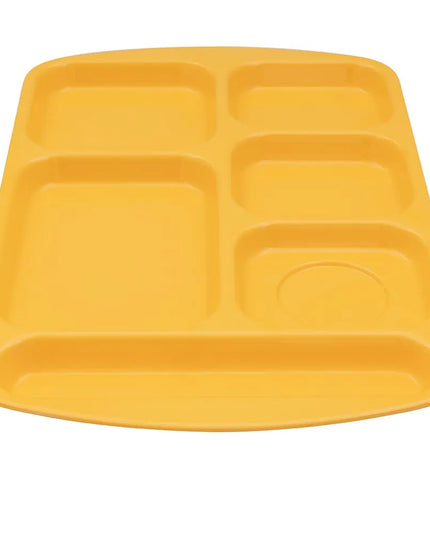 Khay Melamine Chữ Nhật GET TR-151-BY 6 Ngăn 39.4 x 25.1 cm Màu Vàng Sáng