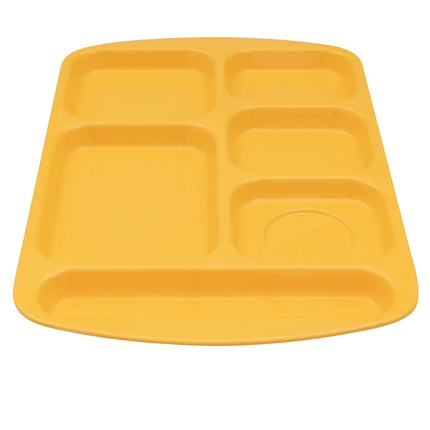 Khay Melamine Chữ Nhật GET TR-151-BY 6 Ngăn 39.4 x 25.1 cm Màu Vàng Sáng