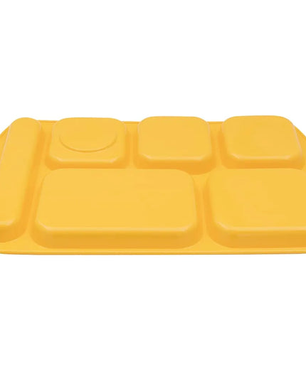 Khay Melamine Chữ Nhật GET TR-151-BY 6 Ngăn 39.4 x 25.1 cm Màu Vàng Sáng