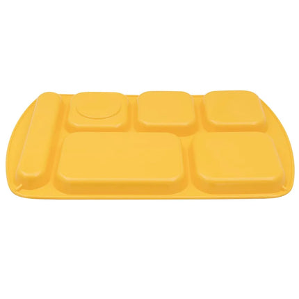 Khay Melamine Chữ Nhật GET TR-151-BY 6 Ngăn 39.4 x 25.1 cm Màu Vàng Sáng