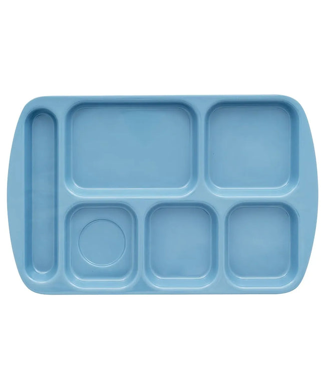 Khay Melamine Chữ Nhật GET TR-151-FB 6 Ngăn 39.4 x 25.1 cm Màu French Blue