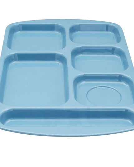 Khay Melamine Chữ Nhật GET TR-151-FB 6 Ngăn 39.4 x 25.1 cm Màu French Blue