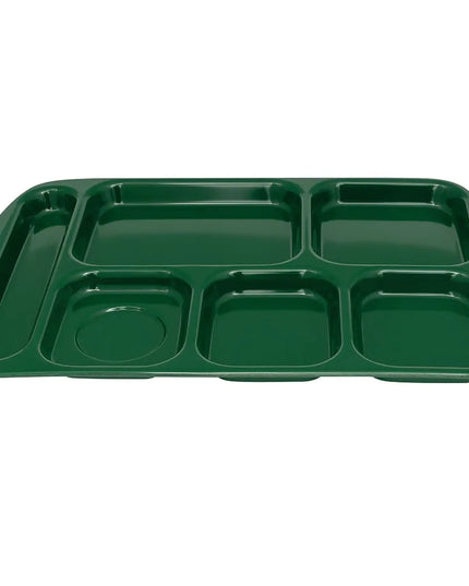 Khay Melamine Chữ Nhật GET TR-151-HG 6 Ngăn 39.4 x 25.1 cm Màu Hunter Green