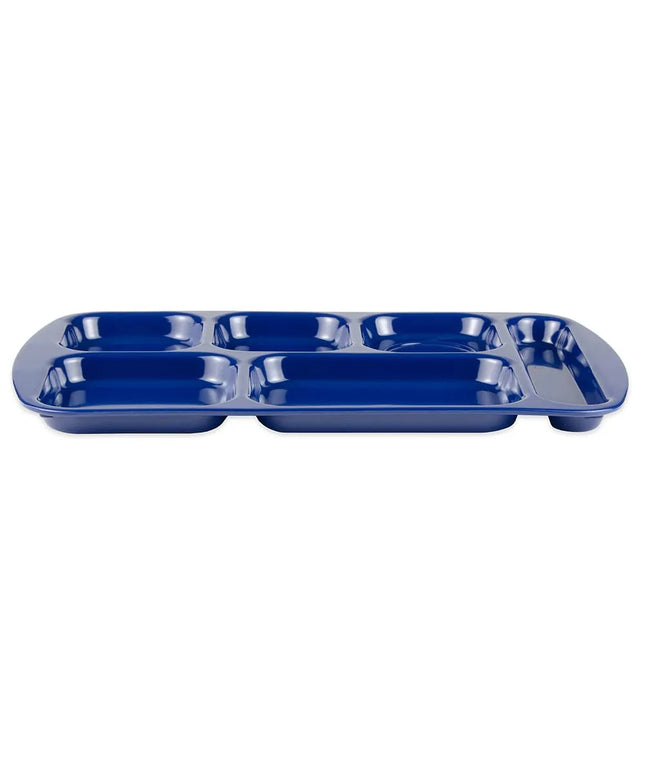Khay Melamine Chữ Nhật GET TR-151-NB 6 Ngăn 39.4 x 25.1 cm Màu Xanh Navy