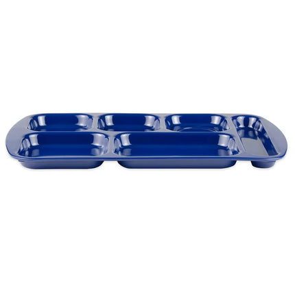 Khay Melamine Chữ Nhật GET TR-151-NB 6 Ngăn 39.4 x 25.1 cm Màu Xanh Navy