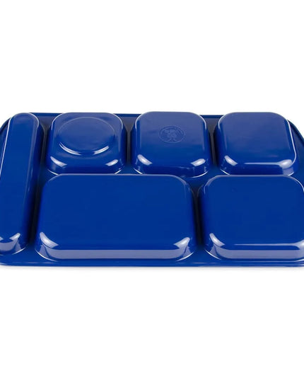 Khay Melamine Chữ Nhật GET TR-151-NB 6 Ngăn 39.4 x 25.1 cm Màu Xanh Navy