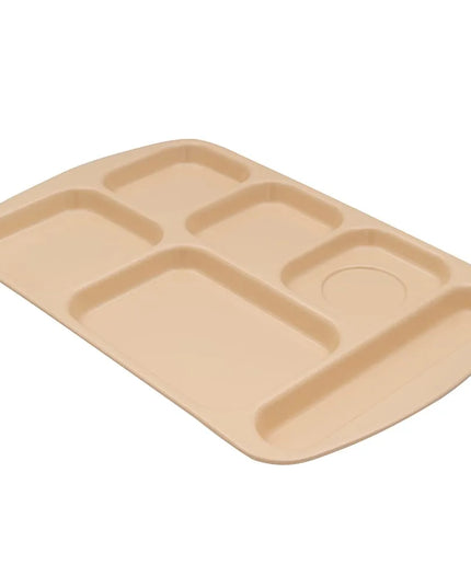 Khay Melamine Chữ Nhật GET TR-151-T 6 Ngăn 39.4 x 25.1 cm Màu Tan