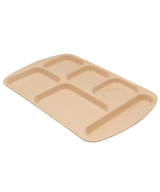 Khay Melamine Chữ Nhật GET TR-151-T 6 Ngăn 39.4 x 25.1 cm Màu Tan