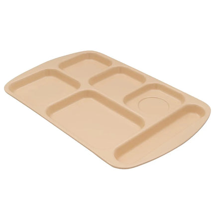 Khay Melamine Chữ Nhật GET TR-151-T 6 Ngăn 39.4 x 25.1 cm Màu Tan