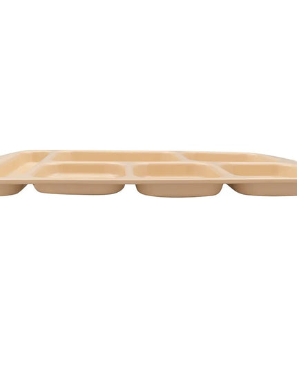 Khay Melamine Chữ Nhật GET TR-151-T 6 Ngăn 39.4 x 25.1 cm Màu Tan