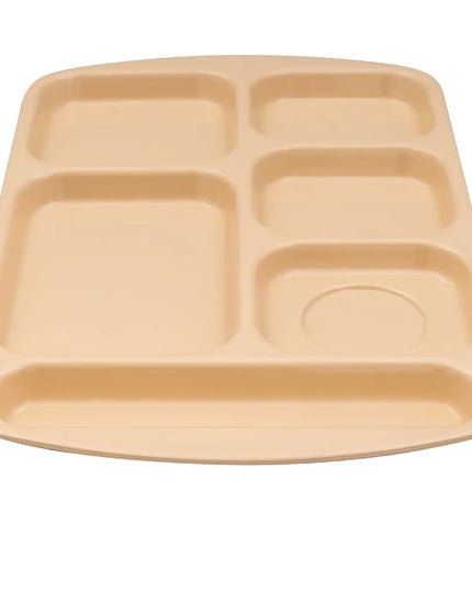 Khay Melamine Chữ Nhật GET TR-151-T 6 Ngăn 39.4 x 25.1 cm Màu Tan