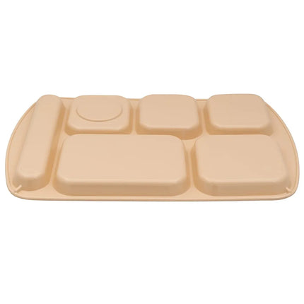 Khay Melamine Chữ Nhật GET TR-151-T 6 Ngăn 39.4 x 25.1 cm Màu Tan
