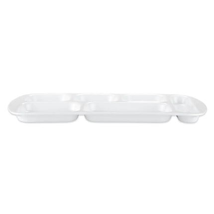 Khay Melamine Chữ Nhật GET TR-151-W 6 Ngăn 39.4 x 25.1 cm Màu Trắng