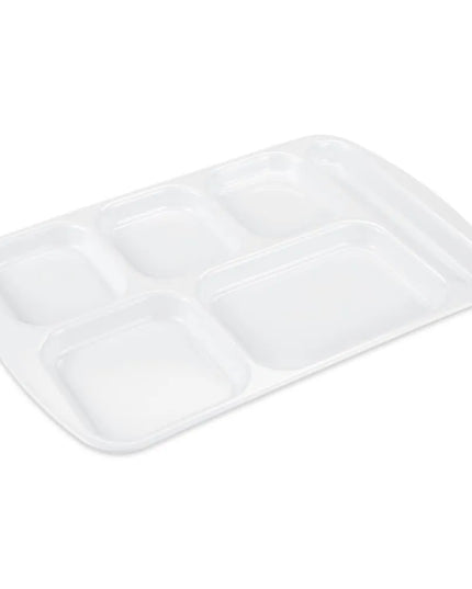 Khay Melamine Chữ Nhật GET TR-151-W 6 Ngăn 39.4 x 25.1 cm Màu Trắng