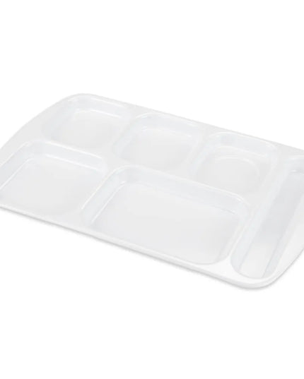Khay Melamine Chữ Nhật GET TR-151-W 6 Ngăn 39.4 x 25.1 cm Màu Trắng
