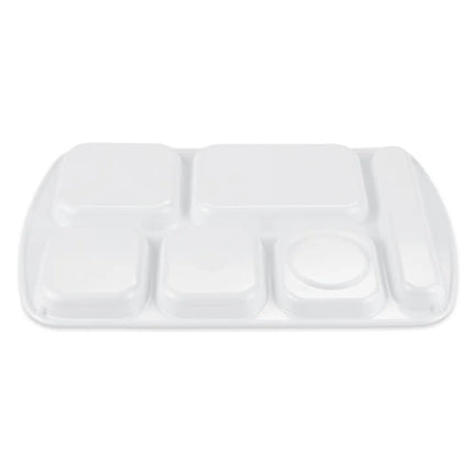 Khay Melamine Chữ Nhật GET TR-151-W 6 Ngăn 39.4 x 25.1 cm Màu Trắng