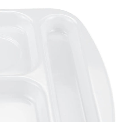Khay Melamine Chữ Nhật GET TR-151-W 6 Ngăn 39.4 x 25.1 cm Màu Trắng