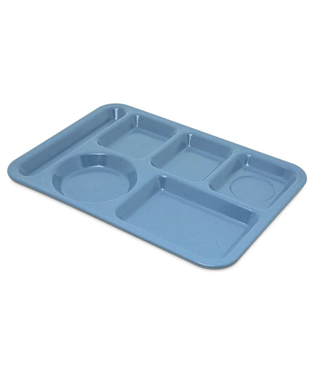 Khay Melamine Hình Chữ Nhật Carlisle 4398192 6 Ngăn, 35.6 x 25.4 cm, Sandshades