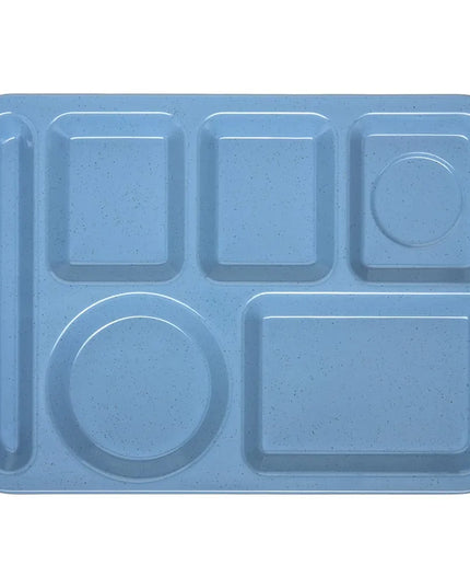 Khay Melamine Hình Chữ Nhật Carlisle 4398192 6 Ngăn, 35.6 x 25.4 cm, Sandshades