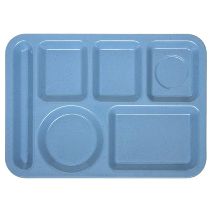 Khay Melamine Hình Chữ Nhật Carlisle 4398192 6 Ngăn, 35.6 x 25.4 cm, Sandshades