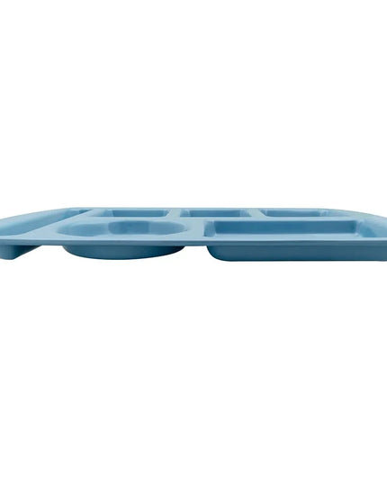 Khay Melamine Hình Chữ Nhật GET TL-151-FB 6 Ngăn, 37.5 x 24.1 cm, Xanh French