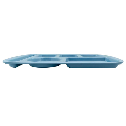 Khay Melamine Hình Chữ Nhật GET TL-151-FB 6 Ngăn, 37.5 x 24.1 cm, Xanh French
