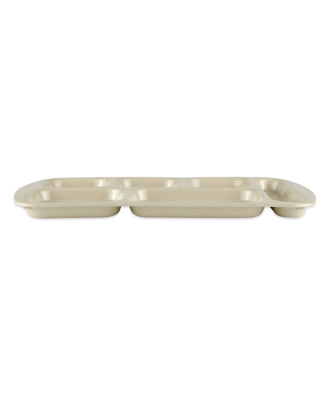 Khay Melamine Hình Chữ Nhật GET TR-151-S 6 Ngăn, 39.4 x 25.1 cm, Sandstone