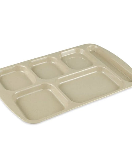 Khay Melamine Hình Chữ Nhật GET TR-151-S 6 Ngăn, 39.4 x 25.1 cm, Sandstone