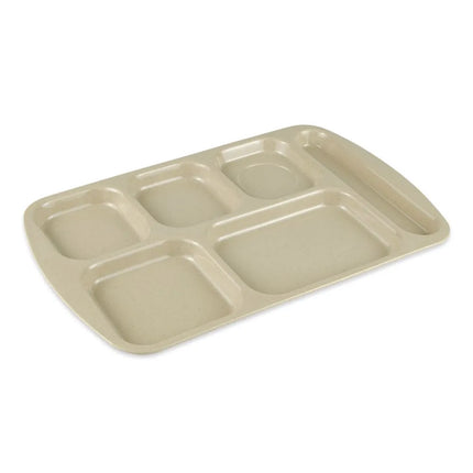 Khay Melamine Hình Chữ Nhật GET TR-151-S 6 Ngăn, 39.4 x 25.1 cm, Sandstone