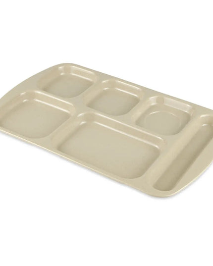 Khay Melamine Hình Chữ Nhật GET TR-151-S 6 Ngăn, 39.4 x 25.1 cm, Sandstone