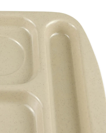Khay Melamine Hình Chữ Nhật GET TR-151-S 6 Ngăn, 39.4 x 25.1 cm, Sandstone