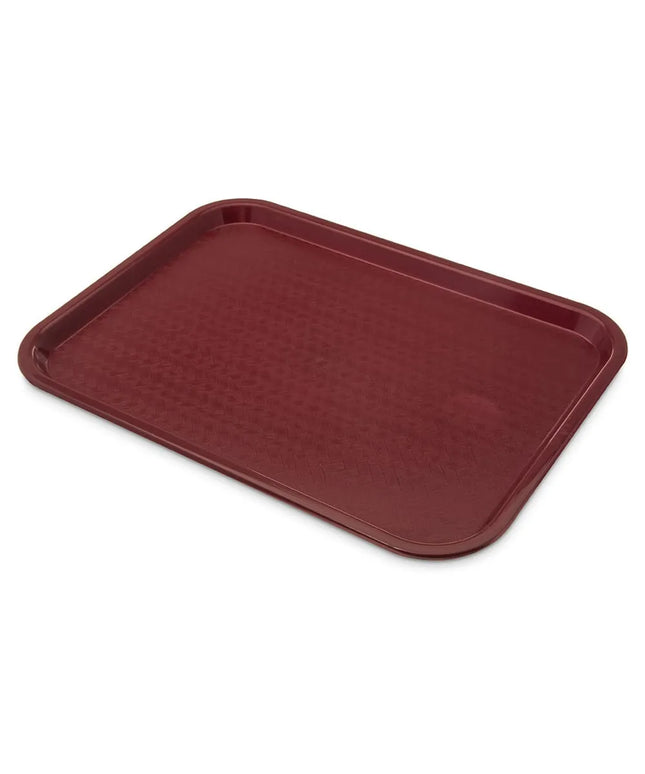 Khay Nhựa Căng Tin Carlisle 41.4 cm x 30.5 cm Đỏ Booc Đô (CT121661)