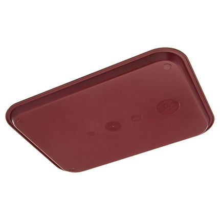 Khay Nhựa Căng Tin Carlisle 41.4 cm x 30.5 cm Đỏ Booc Đô (CT121661)