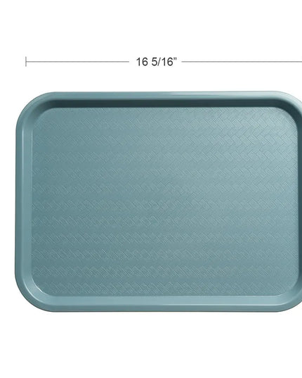 Khay Nhựa Căng Tin Carlisle 41.4 cm x 30.5 cm Xanh Đá (CT121659)