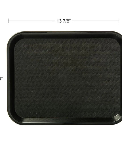 Khay Nhựa Căng Tin Carlisle CT101403 35.1 cm x 27.3 cm Màu Đen