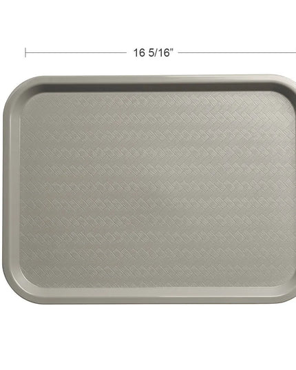 Khay Nhựa Căng Tin Carlisle CT121623 41.4 cm x 30.5 cm Màu Xám