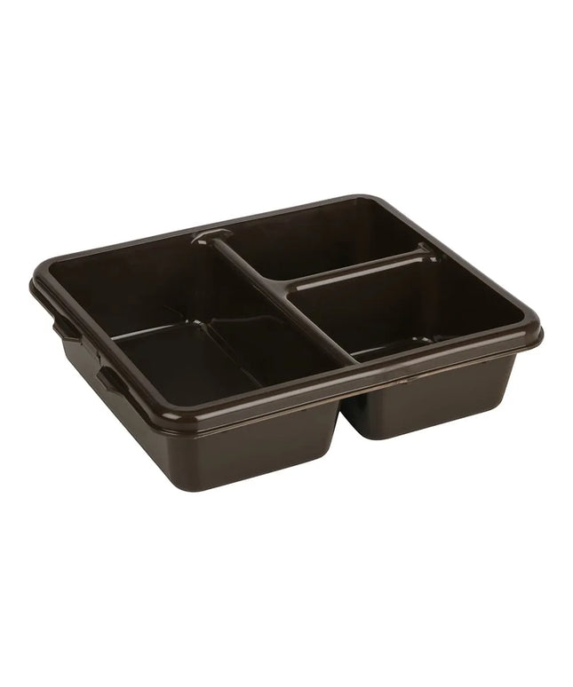 Khay Nhựa Chia 3 Ngăn Cambro 9113CP167 22.5 cm x 27.1 cm Màu Nâu