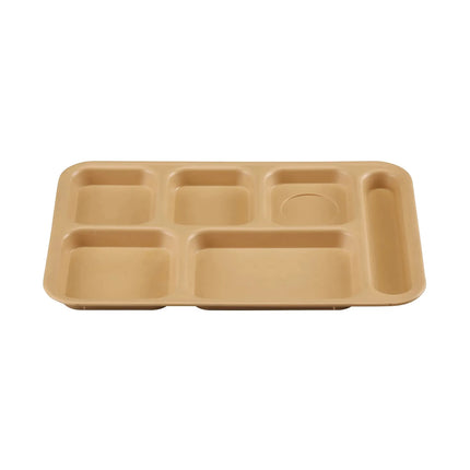 Khay Nhựa Chữ Nhật Cambro 10146CW133 6 Ngăn 25.4 x 36.8 cm Be