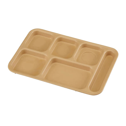 Khay Nhựa Chữ Nhật Cambro 10146CW133 6 Ngăn 25.4 x 36.8 cm Be
