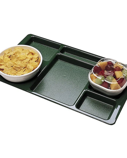 Khay Nhựa Chữ Nhật Cambro 1596CW168 6 Ngăn 22.9 x 38.1 cm Xanh Dương
