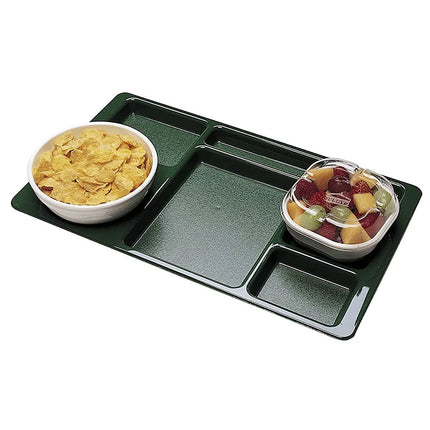 Khay Nhựa Chữ Nhật Cambro 1596CW168 6 Ngăn 22.9 x 38.1 cm Xanh Dương